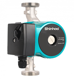 Насос циркуляционный BASIC 25-12 N, Shinhoo, BASIC, Qmax=7 м³/...